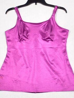 Ruby Ribbon Hyper Violet Ultimate Camisole Style 3075 Size 42 Shapewear